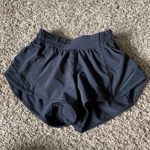 Black lululemon shorts